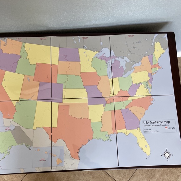 Double-sided Markable map - Picture 5 of 6